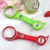 Bottle Opener High Hardness Reusable Ergonomic Handle Comfortable Grip Multifunctional Save Labor Stainless-Steel 6-in-1 Manual Opener Can