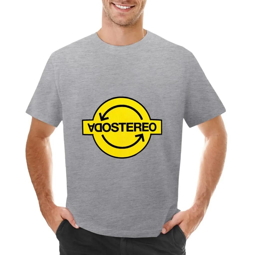 T-shirt Soda Stereo pesanti divertenti uomo maglia da allenamento
