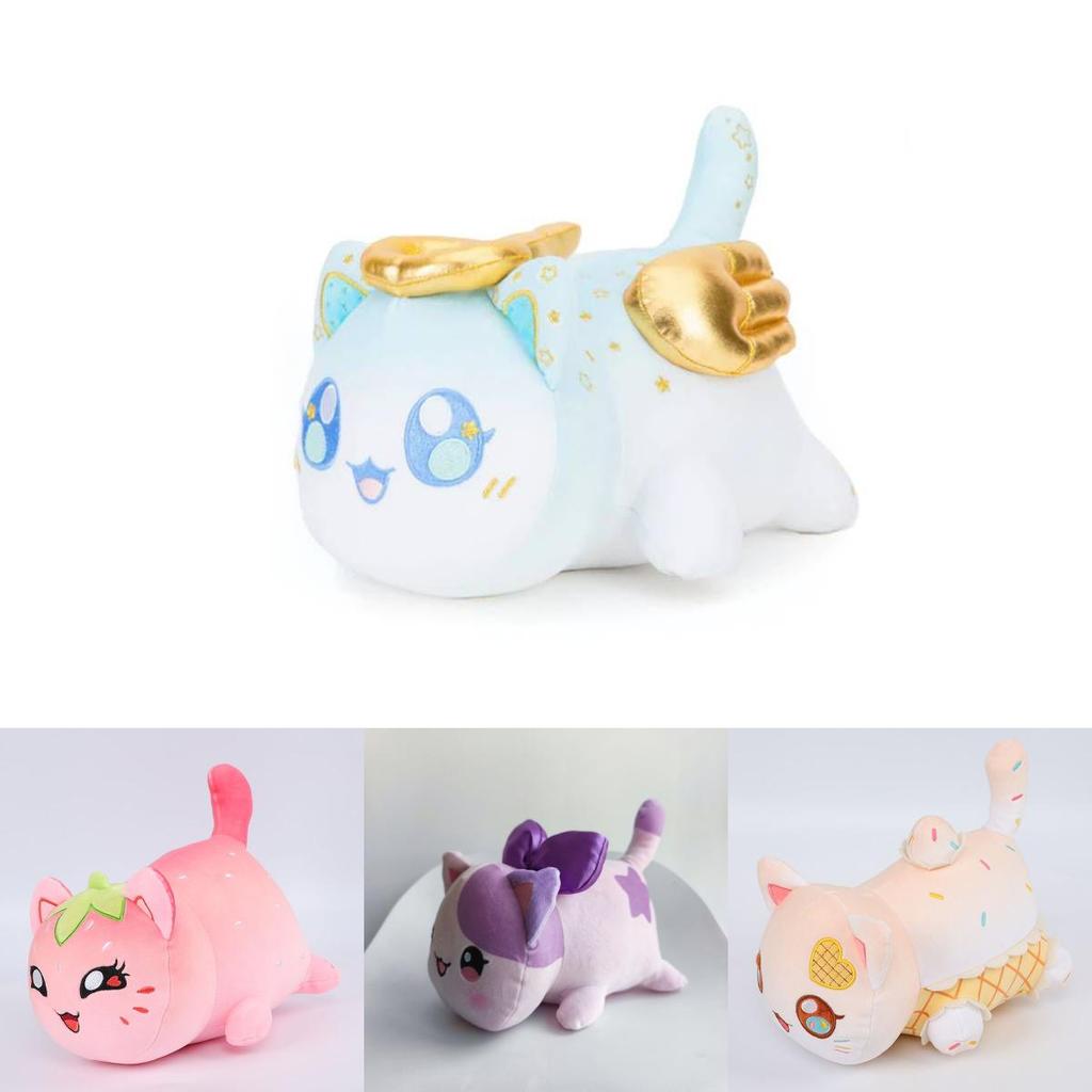 Cute Aphmau Cat Plush Toy Soft And Luminous Stuffed Pillow For Fans Collectors And Kids