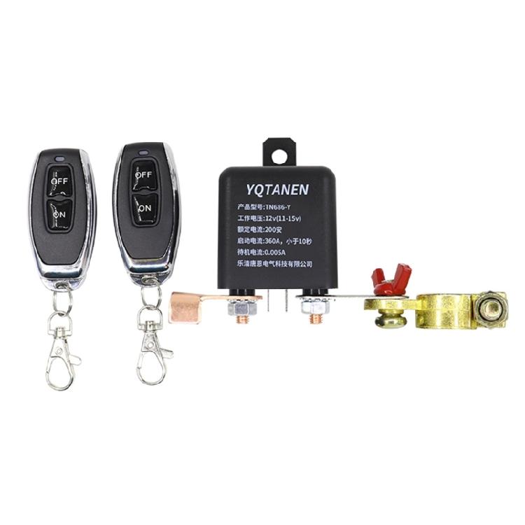 Battery Switch Relays 12V Remote Control Battery Disconnect Off Isolator Fob