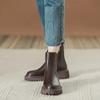 New Arrival 2025 Thick-Soled Chelsea Boots, Fashionable Boots for Women, Knee-High Boots for Ladies