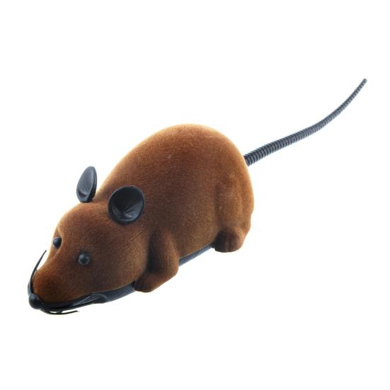 Pet Cats Kitten Funny Wireless Remote Control False Mouse Plush Doll Playing Toy