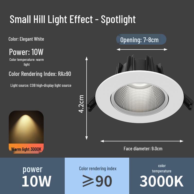 Recessed Super Bright Ceiling Downlight for Home and Commercial Spaces