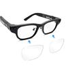 Travel Storage Lens Film for Glasses, Clear PET Wear-Care Layer with Lens Outline Fit, Hand Positioning, and Daily Desk or Commute Use