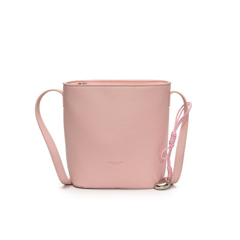 Versatile Bag Women's New Fashion Messenger Bag Shoulder Bucket Bag