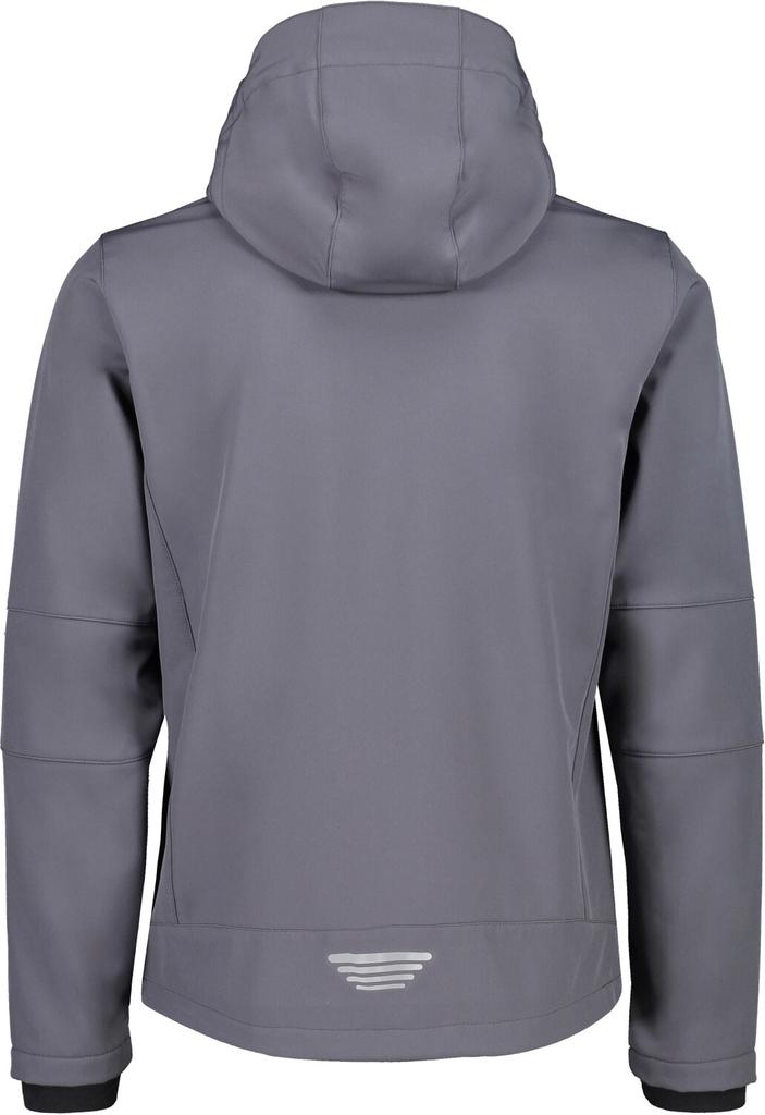 Куртка CMP мужская софтшелл с отстегивающимся капюшоном (3A01787N) titanio