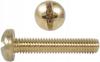 M3X12 Pan Head Screw Din 7985 Brass 200 Pcs