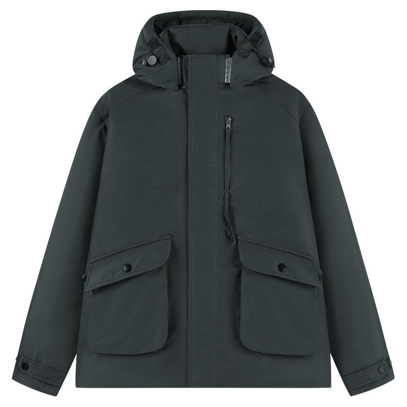 Couple tooling down padded jacket men's trend padded jacket new winter short trend loose thickened down padded jacket women