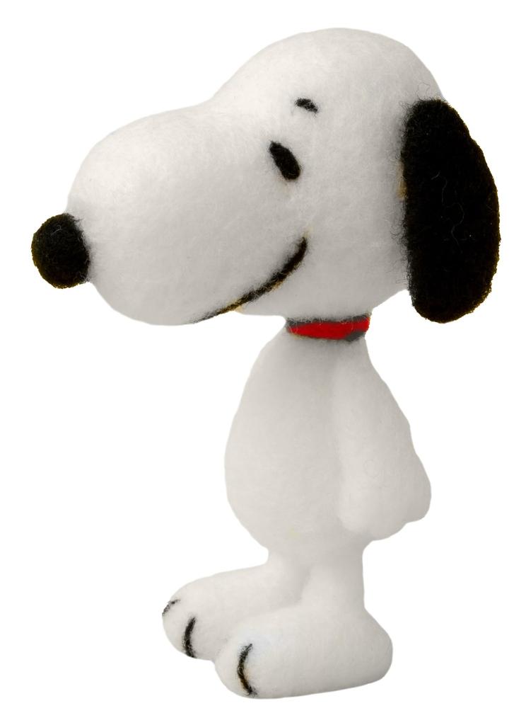 Hamanaka Wool Felting Needle Felted SNOOPY x Kit, Series, Size Approx. 4.5" 2.1" (H468-000-123)