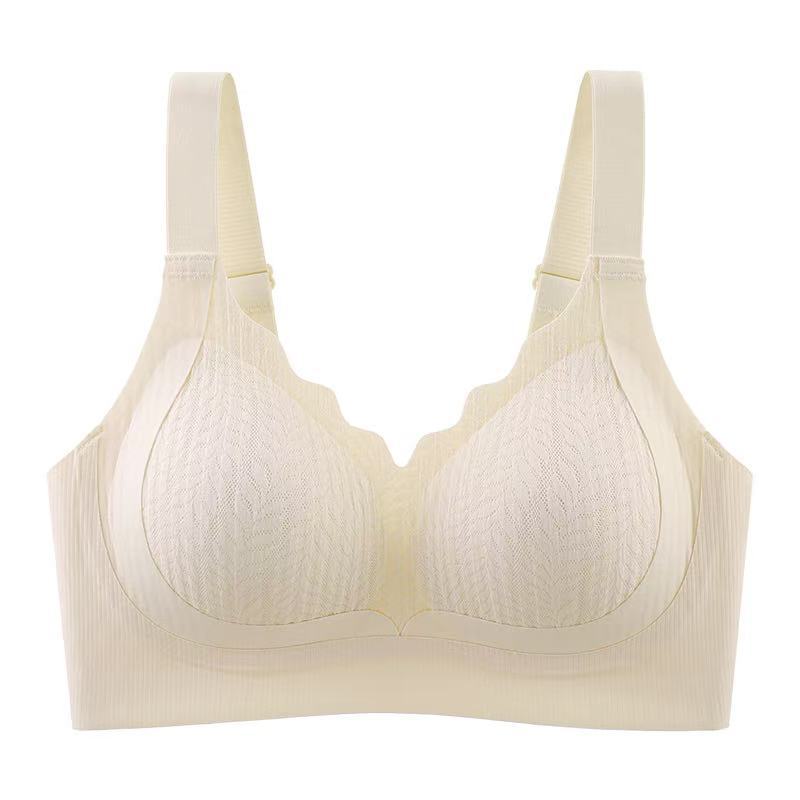 Seamless Bra Women's Soft Support Fixed Cup Bra Women's Gathering Bra Anti-sagging Secondary Breast Bra Bras Without Underwire Push Up Bra