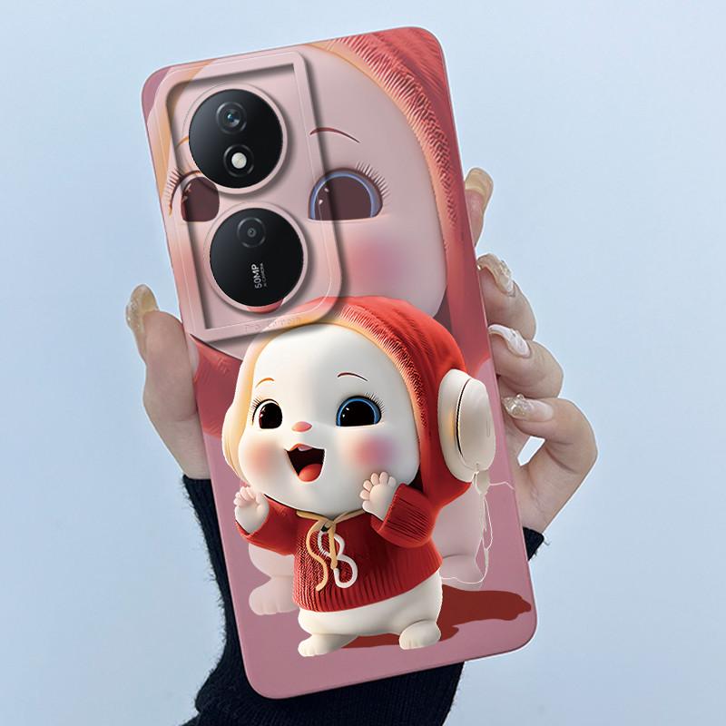 Case For Honor X7B X7 X7A Cute Panda Sweet Girls Cats Silicone Soft Cover Phone Camera Protection Casing Anti-Scratch Bumper