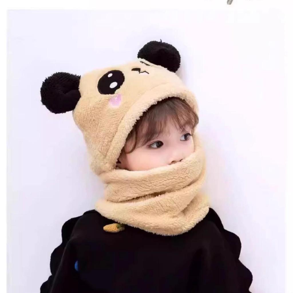 Limited Time Discount: Cute Boys' & Girls' Scarf-Integrated Winter Hat