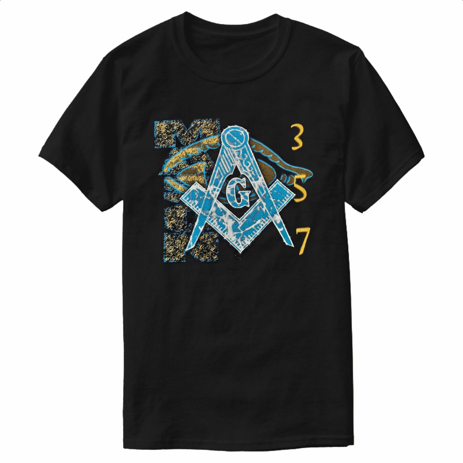 

Vintage Mason Illuminati Egyptian Eye of Horus 357 Freemason TShirt 100 Cotton ONeck Summer Short Sleeve Casual Mens Tshirt S
