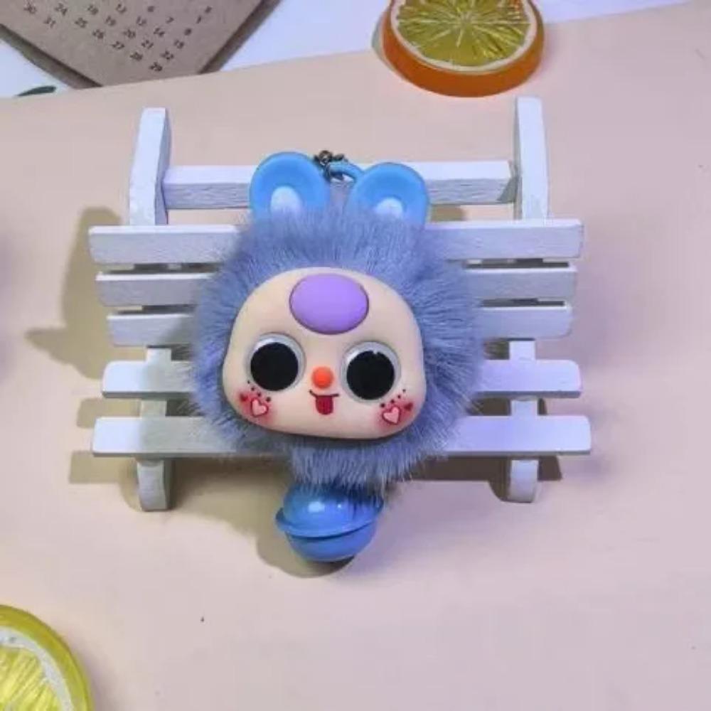 Plush Baby Three Year Old Keychain Car Bag Pendant Rabbit Hair Ball Pendant Student Commemorative Gift