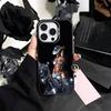 Western B-Beyonce C-Cowboy   Phone Case For iPhone17,16,15,14,13,12,11 Plus,Pro Max Colored Silver Plated Inside Cover