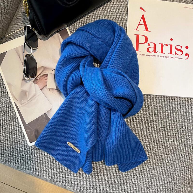 

Jumaomao Women s Solid Color Knit Winter Scarf