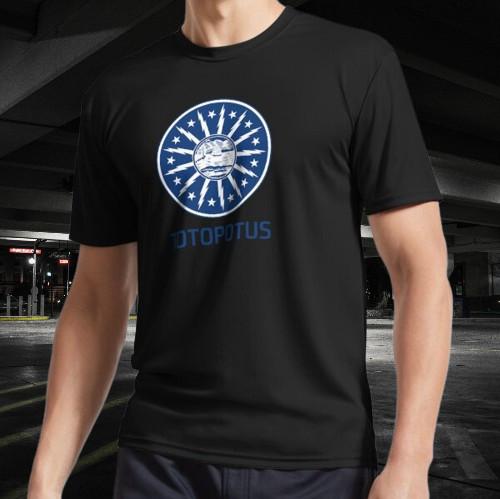 

TOTOPOTUS Emblem 2 Active T-Shirt - 1900s Active T-Shirt Funny Size S to 5XL M