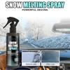 Car Windshield Deicer - 100ml Fast Acting Ice Melt Spray For Quick Defrosting, Long Lasting With For Car, RVs, Trucks, Rearview 100ML
