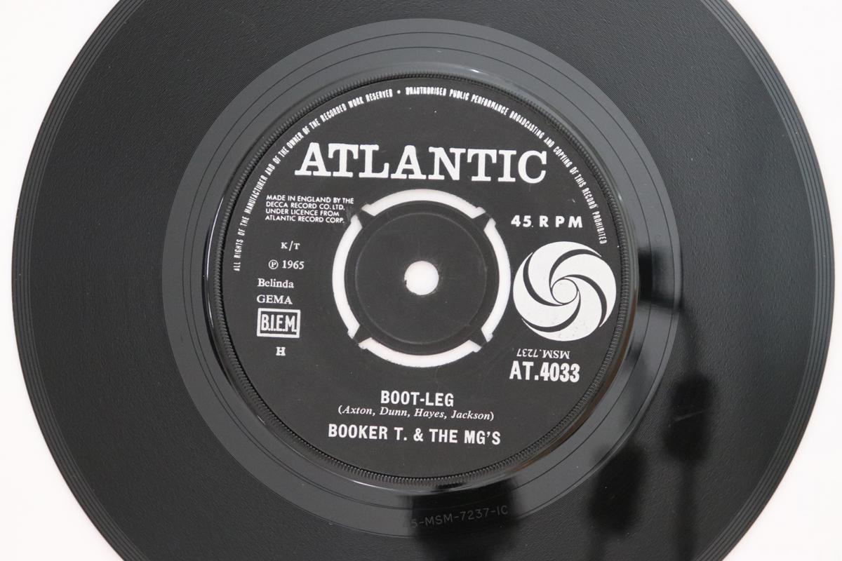 

7inch Record BOOKER T & THE MG S - Boot-Leg AT4033 Atlantic 1965 UK Soul/Funk Used