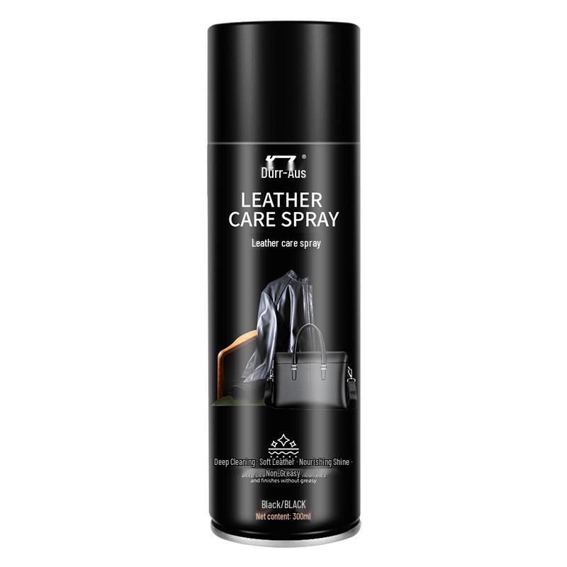 Leather Care Spray - Genuine Black Leather Jacket & Goods Cleaner