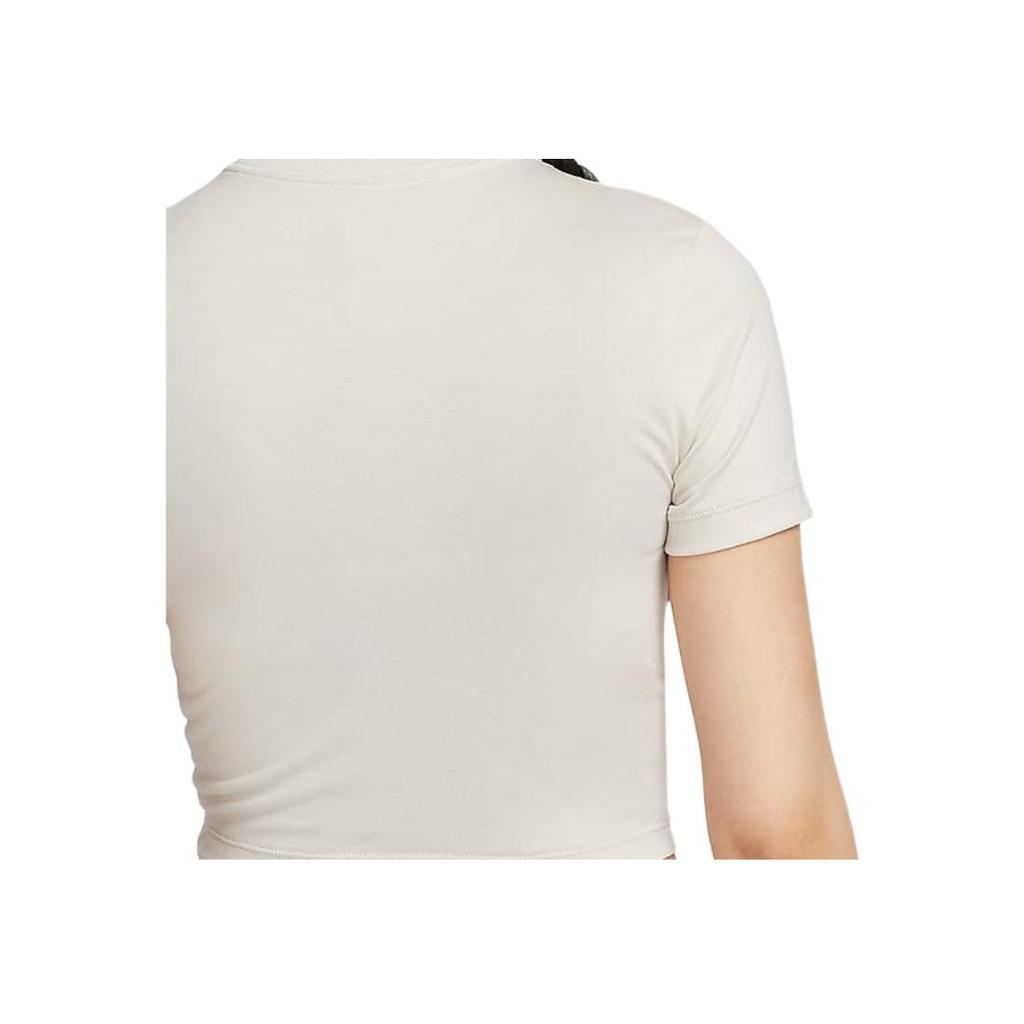 New Nike Sportswear Essentials Series T-Shirt Women's Light Redwood Umber FB2874-105