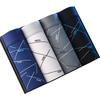 4/1PCS Men's Boxer Shorts Cotton Underwear Plus Size Underpants Breathable Sexy Panties Mesh Lingerie