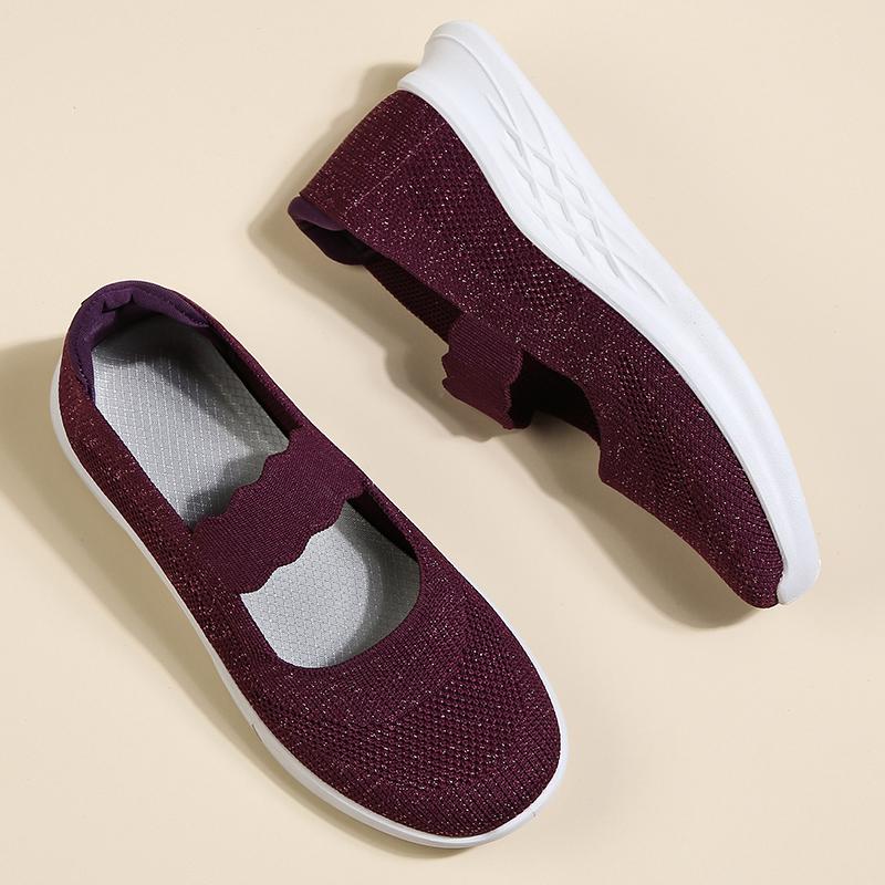 New 2025 Women's Casual Soft Sole Breathable Shoes Woman Summer Sneakers Walking Lightweight Maternity Shoes Size 41