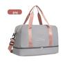 Women's Large Sports and Fitness Bag with Shoe Compartment and Wet/Dry Separation for Yoga, Travel, and Business Trips.