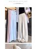 Women's Summer Loose Drawstring Wide-Leg Pants: Lazy Style, Slimming, Floor-Length, Versatile, Casual Drape