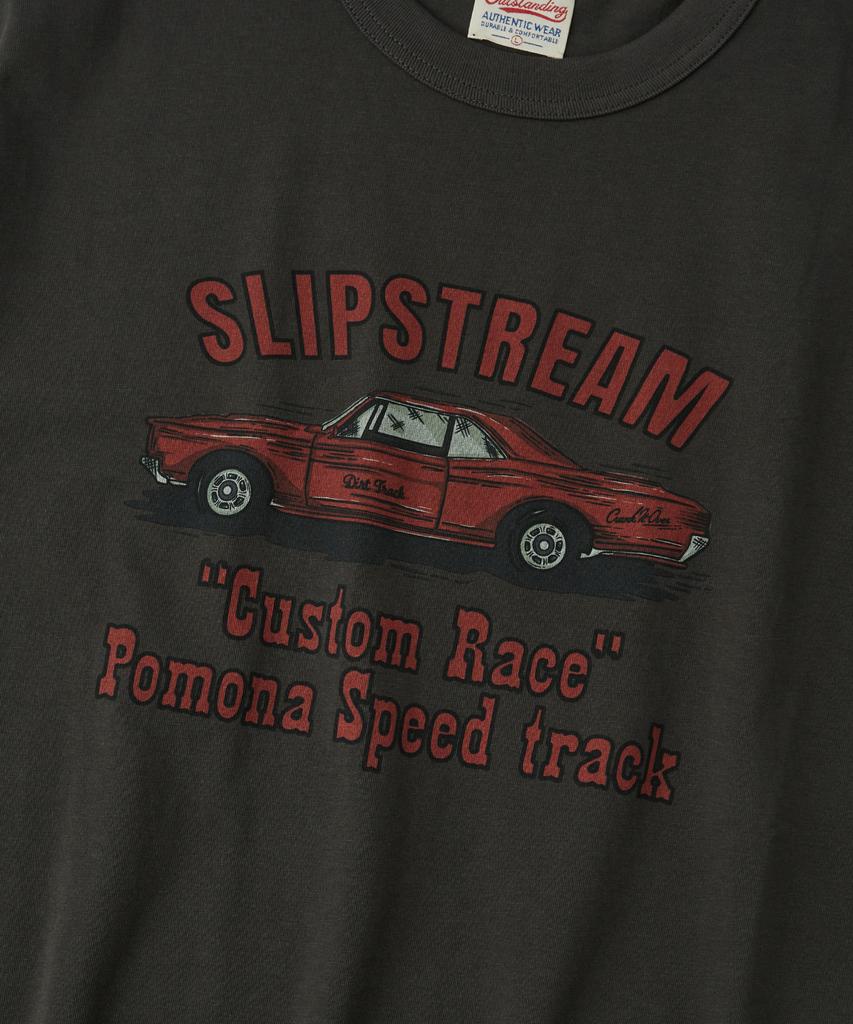 OUTSTANDING Mot Series Tee(Race)_Charcoal