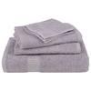 VidaXL Guest Towels 2 Pcs Grey 30x50 Cm 360 G/m² 100% Cotton, Towel, Face Towel, Set of Towels 136827