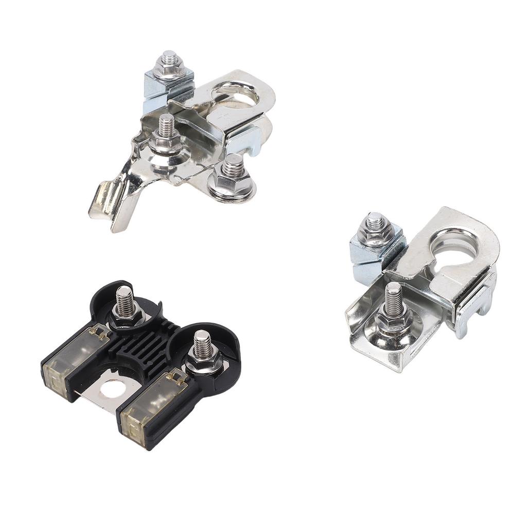 Battery Fusing Positive Negative Terminal Clamps Set Copper 120A 200A BT4Z 14450 AA 926 879 926 0101 Combo Pack