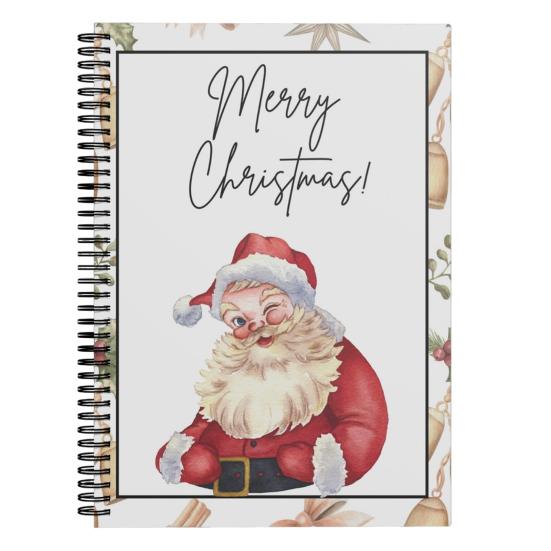 Christmas Gift Card Book Reusable Gift Card Album College Student Gift Card Holder Spiral-Bound DIY Present for Friends Family