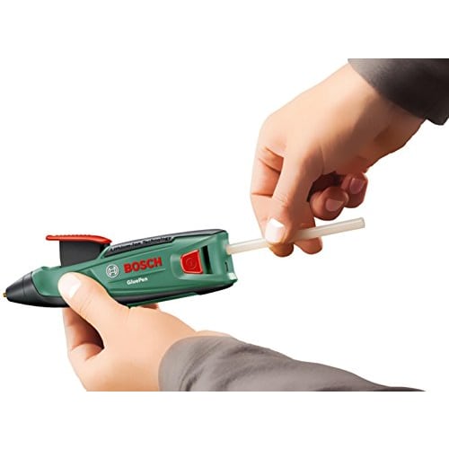 Bosch Cordless Glue Gun (Includes 4 Clear Glue Sticks and Charger)