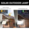 228LED Solar Street Lights Outdoor Waterproof with PIR Motion Sensor Wall Lamp 3 Lighting Mode Garden Patio Solar Powered Light