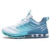 Men's Shoes Large Size Spring and Summer Breathable Fly-woven Mesh Air Cushion Heightening Running Shoes Shock Absorption Trend Leisure Sports