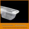 800ml Disposable Dual-Compartment Rectangular Food Container