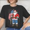 Unisex WoUnisex Graphic Printing Christmas In July Vacation T Shirt Tee Cotton Tshirts Clothing