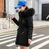 Winter Teen Girls Jacket Velvet Warm Kids Windbreaker Coat for Girls Fur Collar Hooded Parkas Children Outerwear