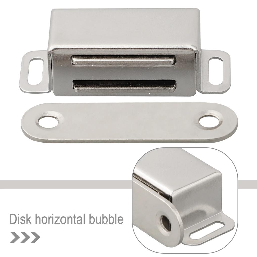 Magnetic Door Catch Strong Heavy Duty Cupboard Magnets Kitchen Cabinet Catches Magnet Latches Stainless Steel For Door Cupboard