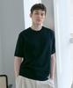 210EDIT Unisex Round Ice Knit [Black]_Zf2Sw900