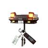 Porte-clés Thème Voiture Lumineux Forme Phare Crochet Matériau ABS Porte-clés Accessoire Inspiré Anime Crochet Universel Support à Forte Adhérence