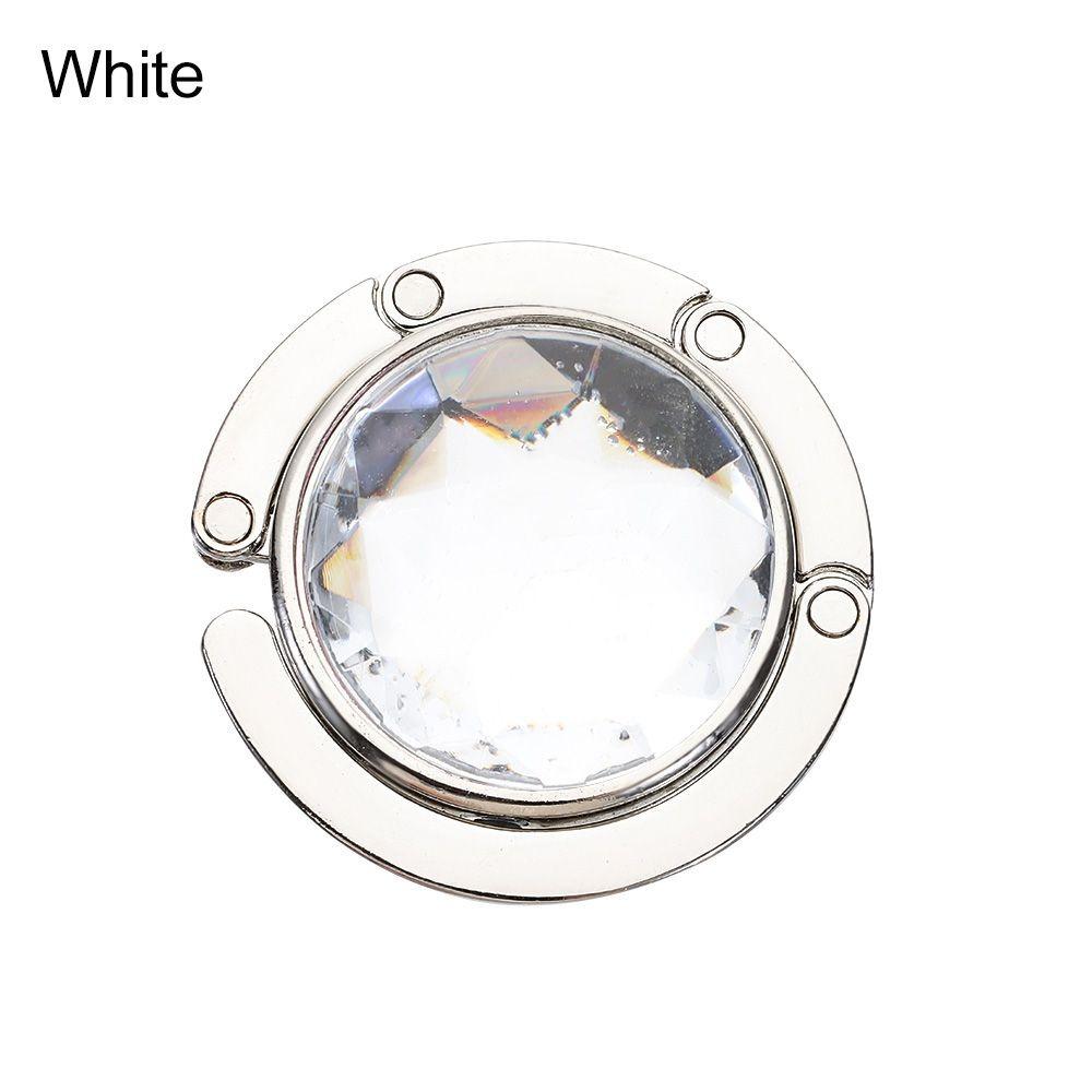 Portable Metal Handbag Hanger Space Saving Folding Foldable Bag Hook Organizer Multi-Functional Desktop Bag Hook For Desk