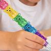 Stackable Plastic Bear Pencils 5 In 1 Stacking Point Pencils for Birthday Party Supplies School Office Use