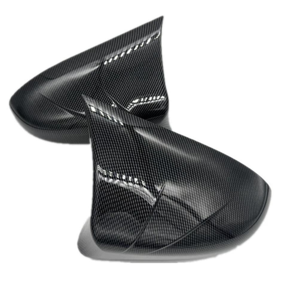 M Horn Carbon Fiber Mirror Cover Caps For Lexus IS RC 200 300 350 450 2014-2020