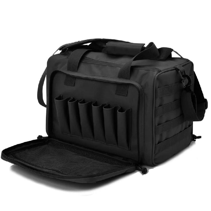

Large Capacity Outdoor Tactical Storage Bag Multi-Functional Sports Handbag Single-Shoulder Backpack for Team Sports Travel чёрный