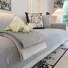 Cream Wind Sofa Cushion Four Seasons Universal Non-slip Sitting Cushion French Retro Plush Full Package Sofa Cover Scarf Cover Cloth