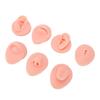 7pcs Silicone Body Parts Tongue Mouth Nose Eye Navel Ear Model Soft Practice Body Parts Kit