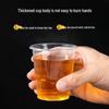 ZISIZ Transparent Disposable Plastic Cups