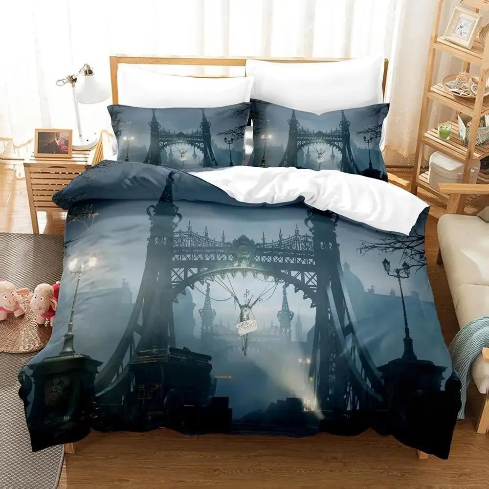 Spiel Lies Of P Bettwäsche-Set Einzelbett Twin Full Queen King Size Bettset Erwachsene Kind Schlafzimmer Bettbezug-Sets 3D Anime Bettlaken-Set